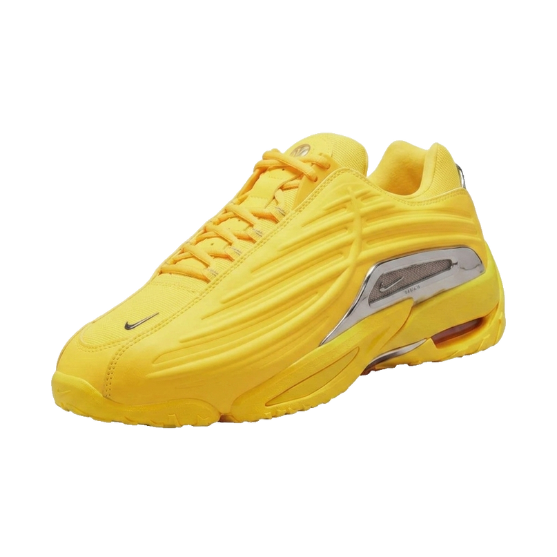 Nike Hot Step Nocta Opti Yellow — 3/4 studio angle
