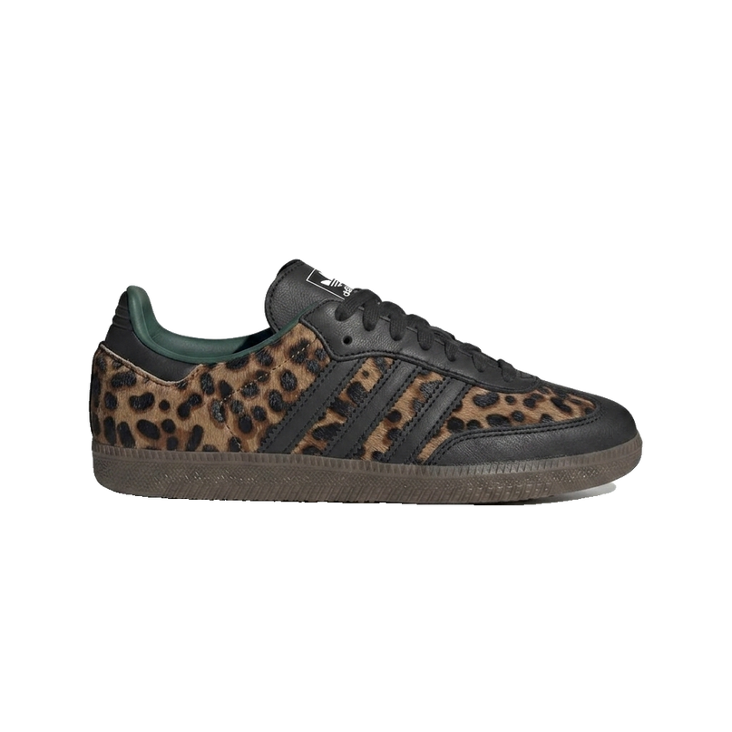 Adidas Samba OG Black Leopard — Side profile