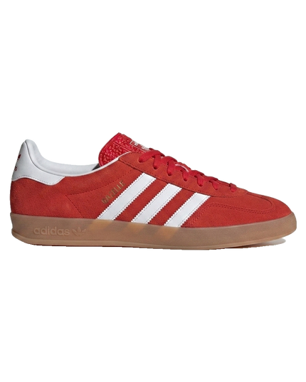 Adidas gazelle better scarlet — 3/4 studio angle