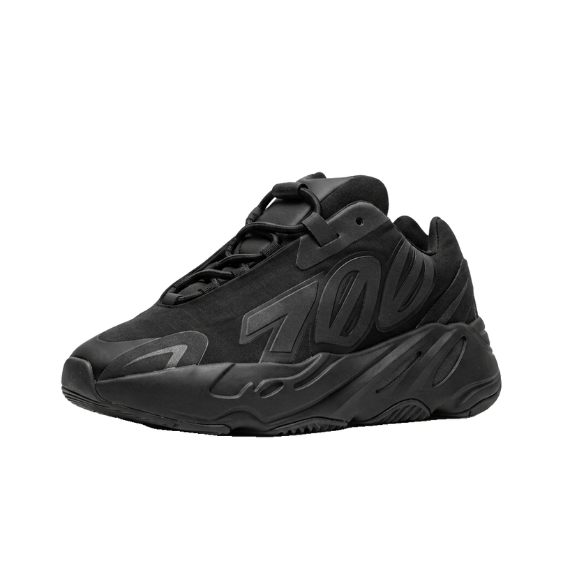 yeezy 700 mnvn black infants — 3/4 studio angle