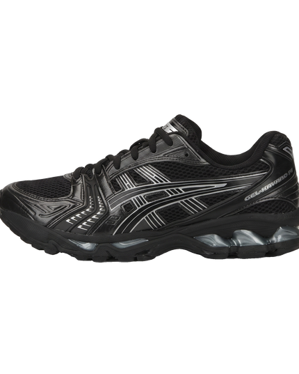 ASICS GEL-KAYANO 14 Black/Pure Silver — Hero limpia