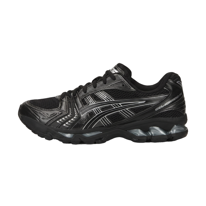 ASICS GEL-KAYANO 14 Black/Pure Silver — Hero limpia