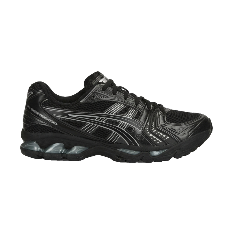 ASICS GEL-KAYANO 14 Black/Pure Silver — Side profile