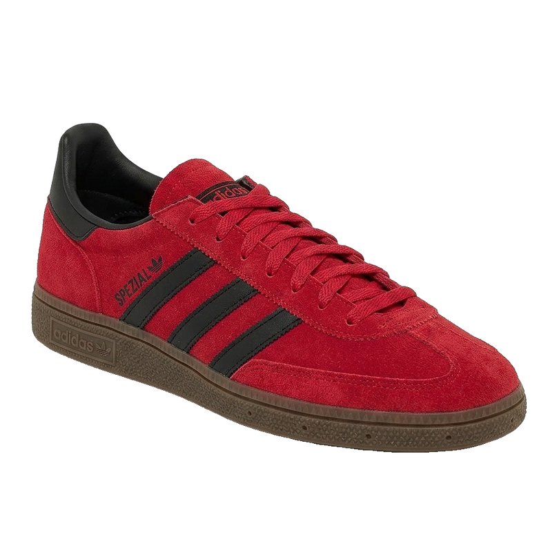 Adidas spezial better scarlet exclusive — 3/4 studio angle
