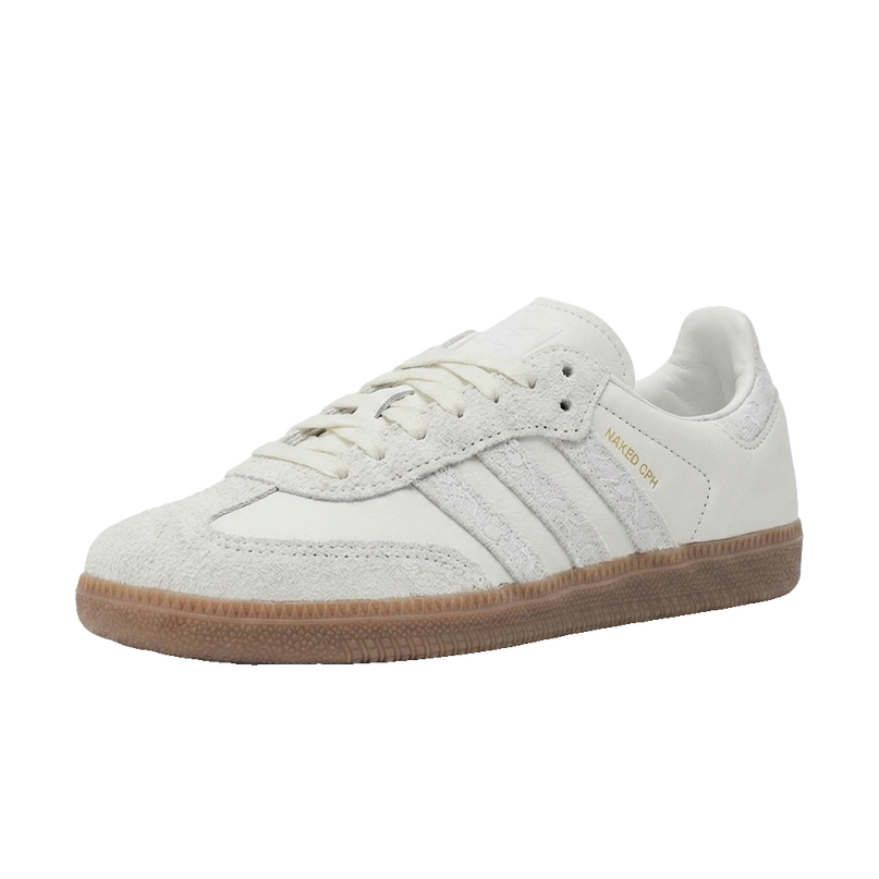 Adidas Samba OG x NAKED Copenhagen — 3/4 studio angle
