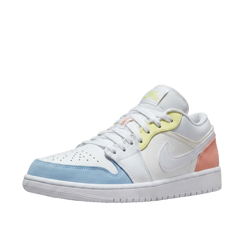 Air Jordan 1 Low To My First Coach — 3/4 studio angle