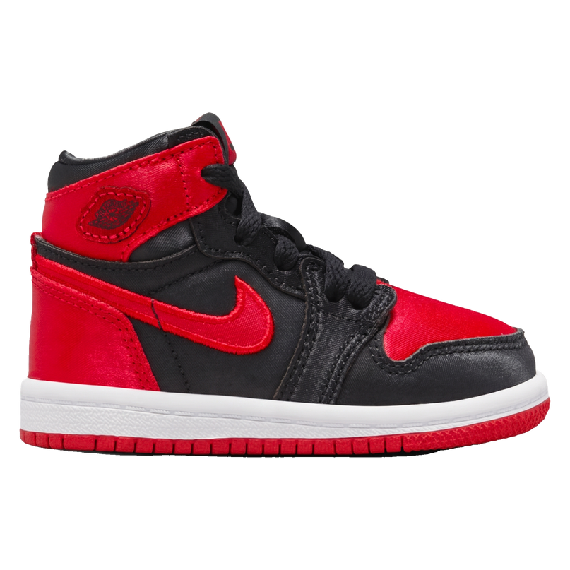Air Jordan 1 Retro High OG TD "Satin Bred" — Hero limpia