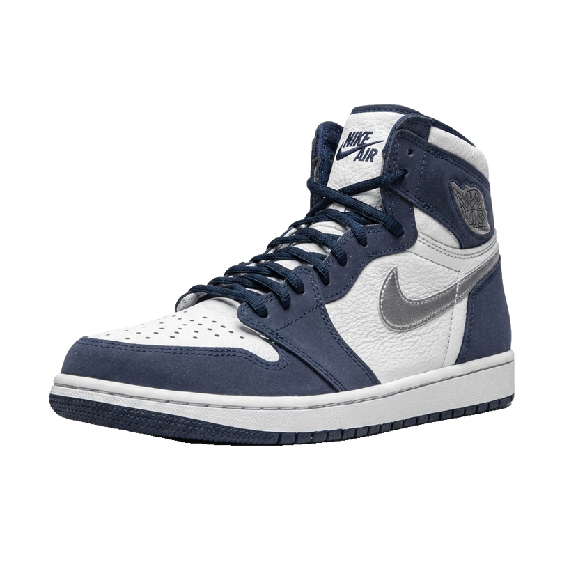Air Jordan 1 High OG CO.JP Midnight Navy — 3/4 studio angle