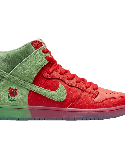Nike SB Dunk High Strawberry Cough — Side profile