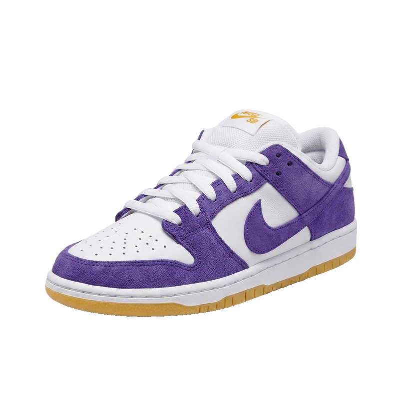 Dunk sb Court purple — 3/4 studio angle