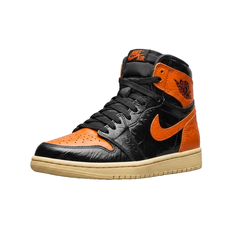 Air Jordan 1 High OG Shattered Backboard — 3/4 studio angle