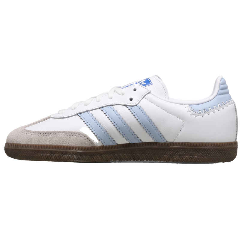 Adidas Samba White Blue (GS) — Hero limpia