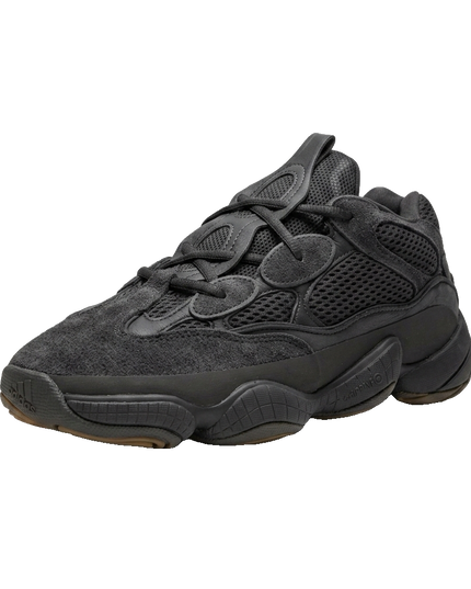yeezy 500 utility black — 3/4 studio angle
