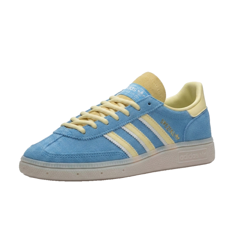 Adidas Spezial Semi Blue Burst — 3/4 studio angle
