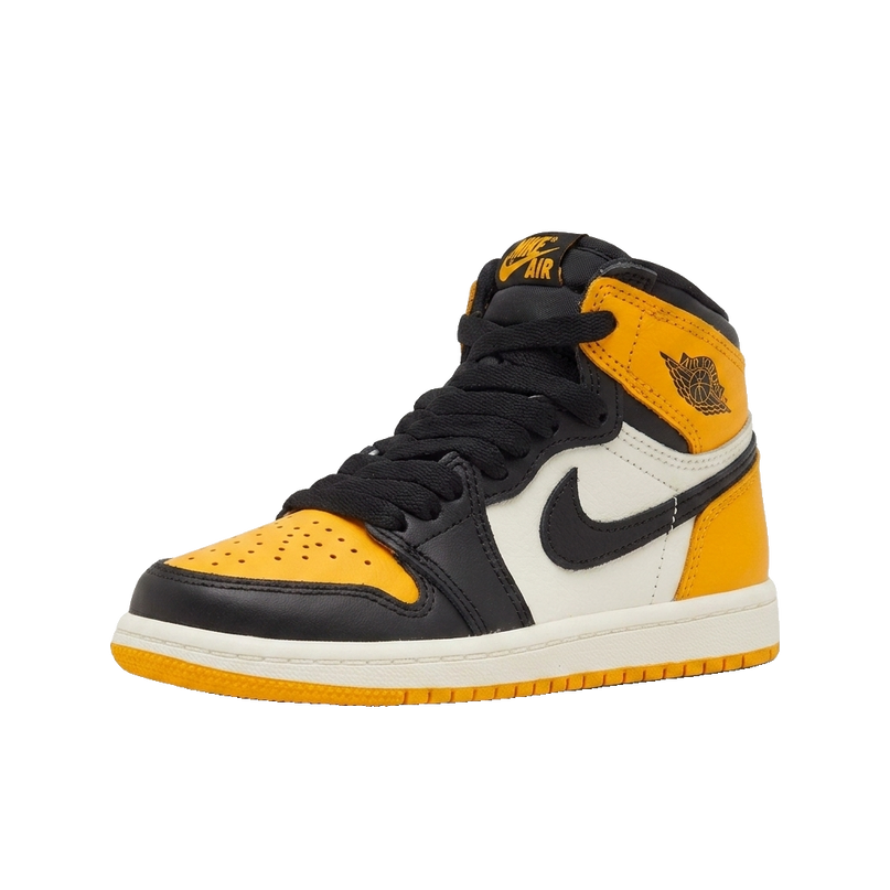 Air Jordan 1 High OG Taxi (PS) — 3/4 studio angle