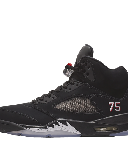 Jordan 5 Paris PSG Black — Hero limpia