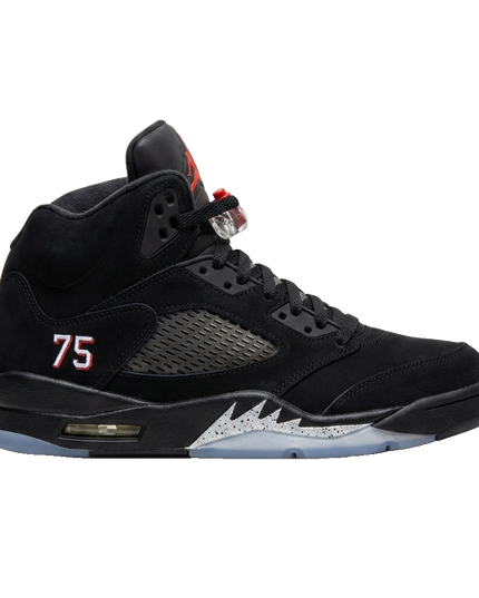 Jordan 5 Paris PSG Black — Side profile