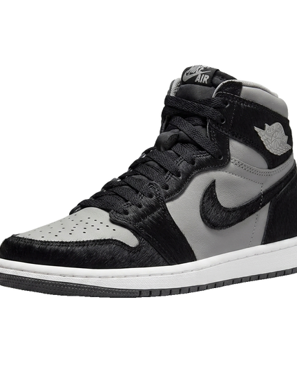 Air Jordan 1 High 2.0 Twist Medium Grey — 3/4 studio angle