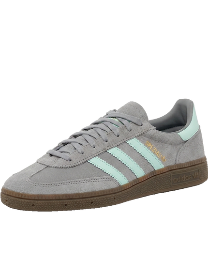 Adidas Spezial Grey Clear Mint Gum — 3/4 studio angle