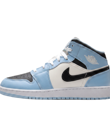 Jordan 1 Mid Ice Blue GS — Hero limpia