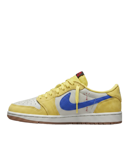 Jordan 1 Low Travis Canary PS — Hero limpia