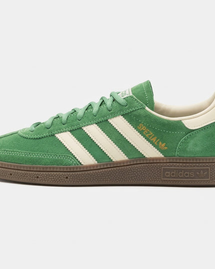 Adidas Handball Spezial preloved green cream white — Side profile