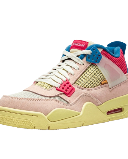 Jordan 4 Union Guava Ice — 3/4 studio angle