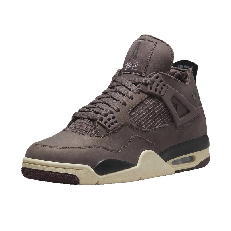 jordan 4 a Ma Maniere Violet Ore Used — 3/4 studio angle