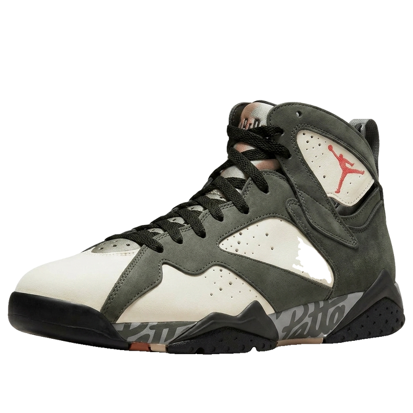 Jordan 7 Patta Icicle — 3/4 studio angle