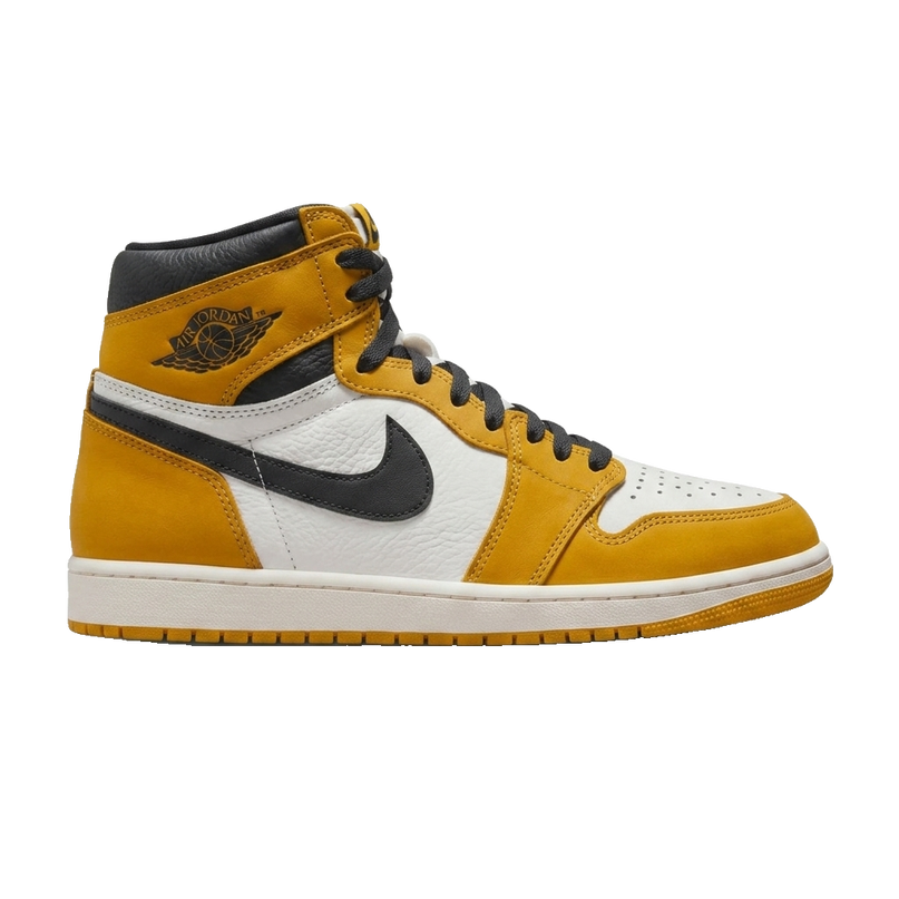 Air Jordan 1 Retro High OG Yellow Ochre — Side profile