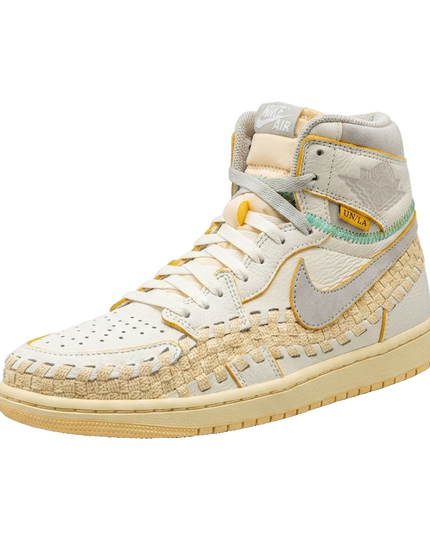 Jordan 1 union bephies — 3/4 studio angle