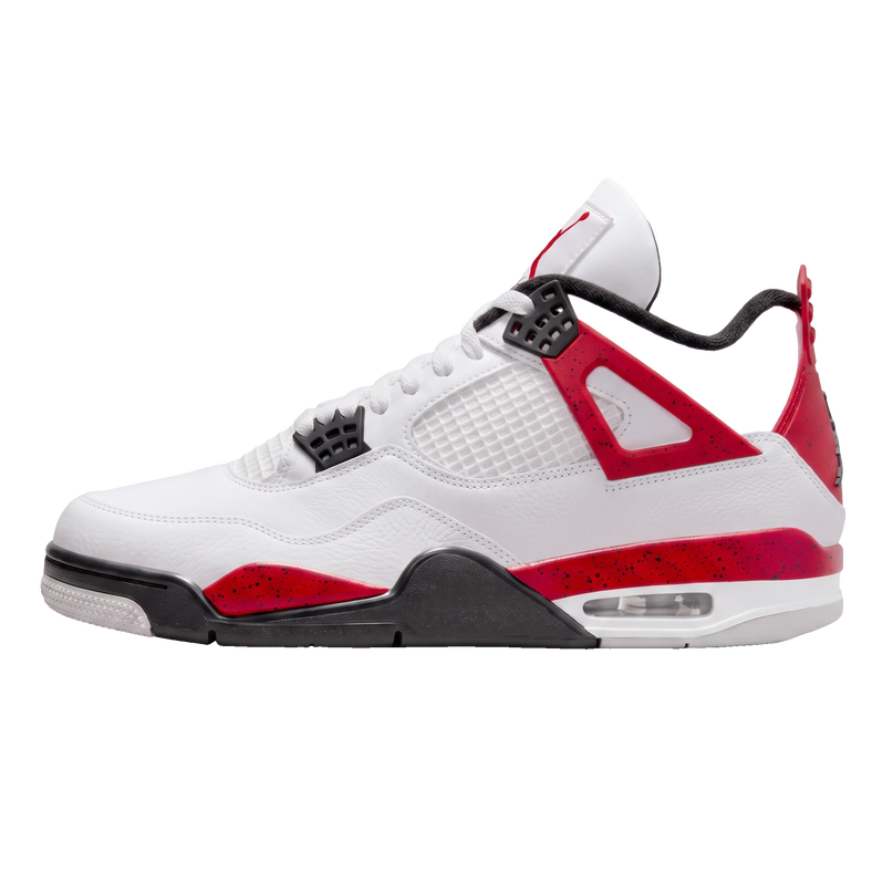 Jordan 4 Red Cement — Hero limpia