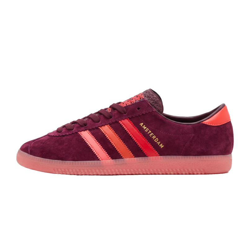 Size? x Adidas Amsterdam Red — Hero limpia