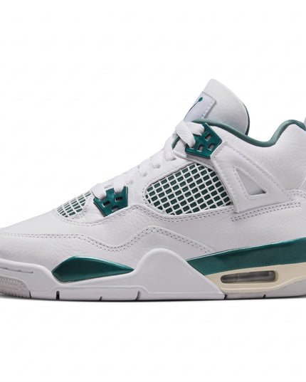 Air Jordan 4 Retro GS "Oxidized Green" — Hero limpia