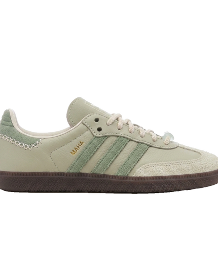 Adidas Samba Maha Half Green — Side profile