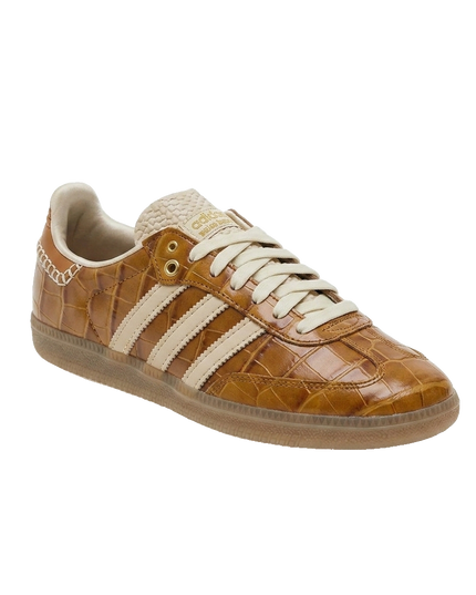 adidas x Wales Bonner Samba Night Brown — 3/4 studio angle