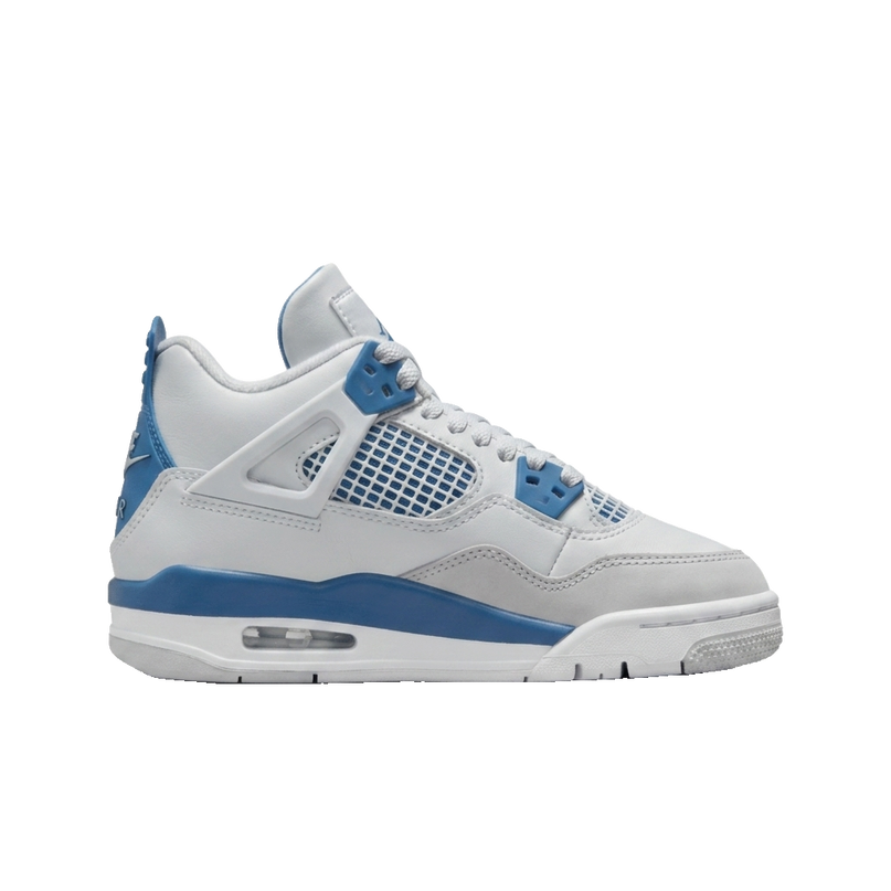 Jordan 4 Military Blue GS — Side profile