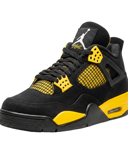 Jordan 4 Thunder USED — 3/4 studio angle