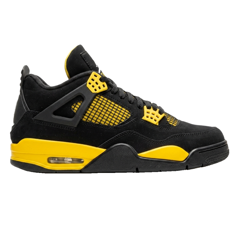 Jordan 4 Thunder USED — Side profile