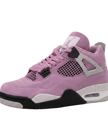 Jordan 4 Orchid — 3/4 studio angle