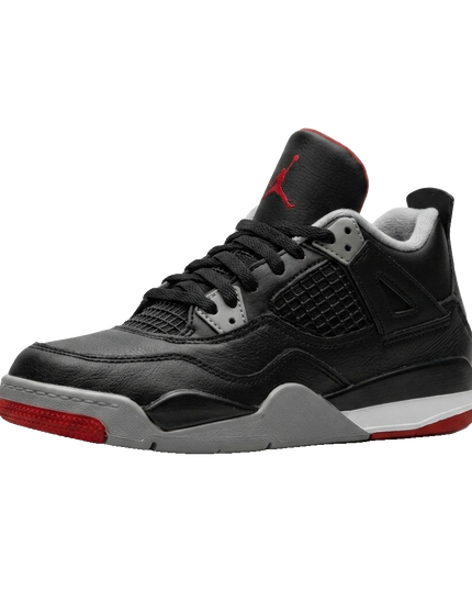 Jordan 4 Reimagined Bred (PS) — 3/4 studio angle