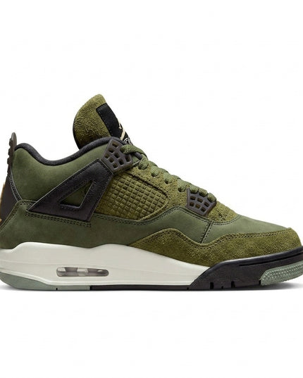 Jordan 4 Craft Olive GS — Side profile