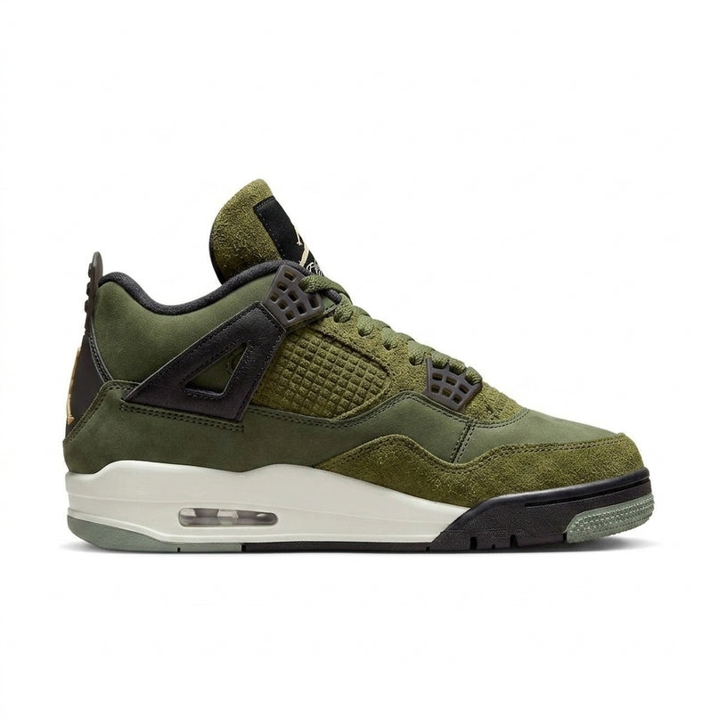 Jordan 4 Craft Olive GS — Side profile