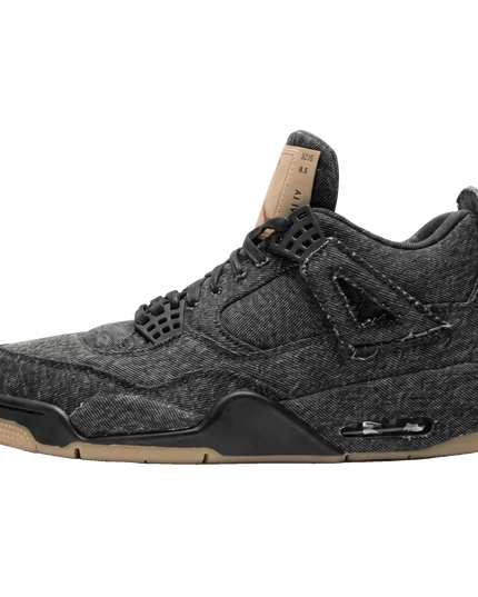 Jordan 4 Levi’s Black Denim — Hero limpia