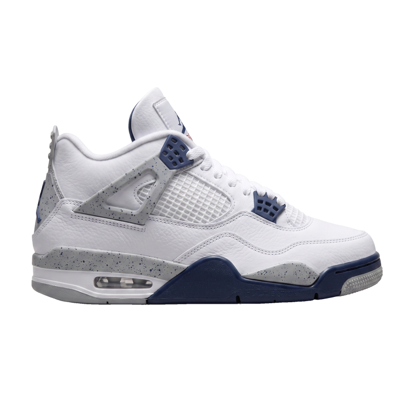 Jordan 4 Midnight Navy — Hero limpia