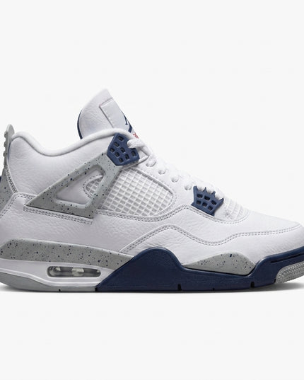 Jordan 4 Midnight Navy — Side profile