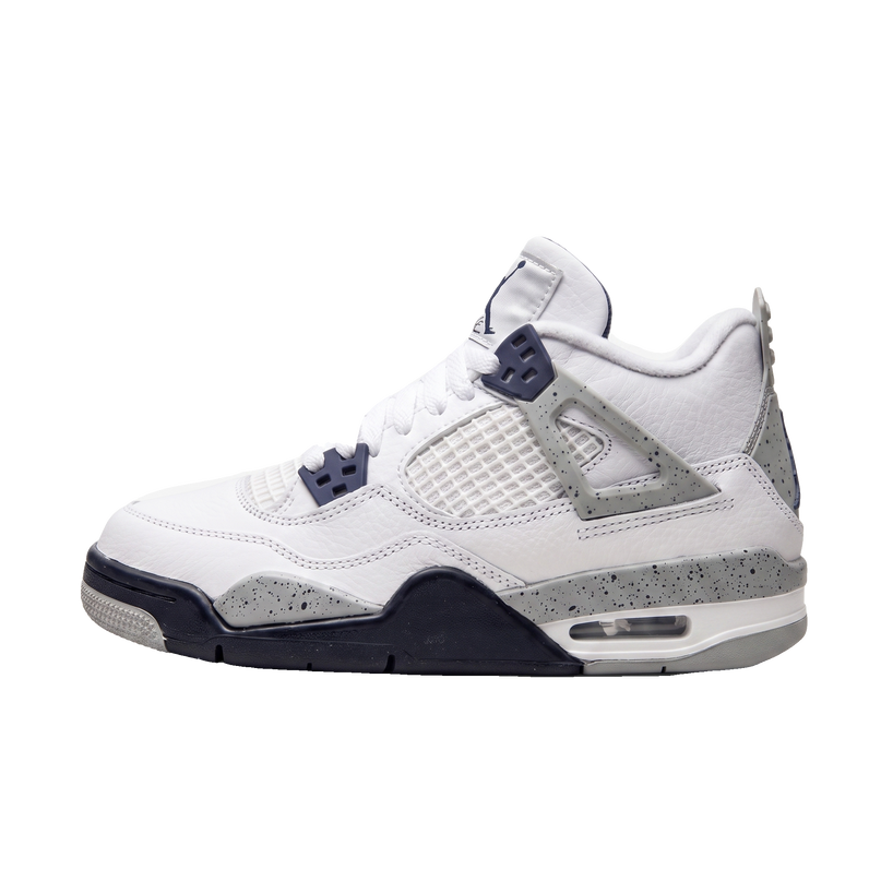 Jordan 4 Midnight Navy gs — Hero limpia