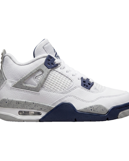 Jordan 4 Midnight Navy gs — Side profile