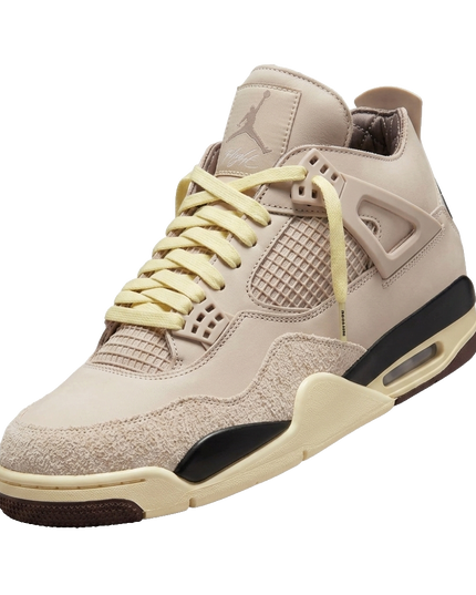A Ma Maniere x Nike Air Jordan 4 “Fossil Stone” (w) — 3/4 studio angle