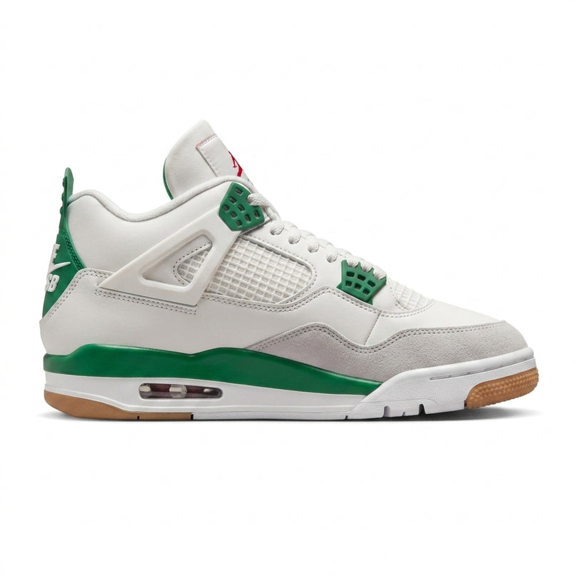 Jordan 4 sb pine green — Side profile